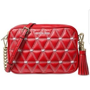 NWT Michael Kors Quilted Crossbody